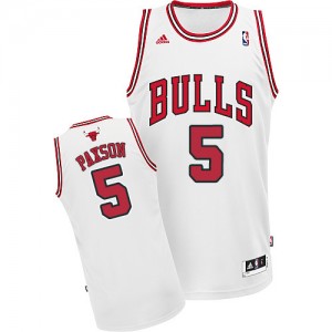 Maillot Swingman Chicago Bulls NBA Home Blanc - #5 John Paxson - Homme