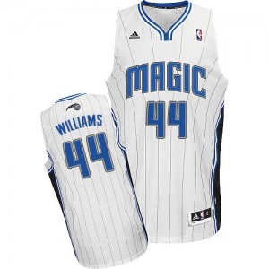 Maillot NBA Orlando Magic #44 Jason Williams Blanc Adidas Swingman Home - Homme