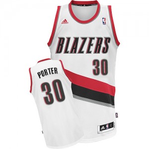 Maillot Swingman Portland Trail Blazers NBA Home Blanc - #30 Terry Porter - Homme