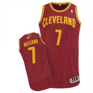 Cleveland Cavaliers #7 Adidas Road Vin Rouge Authentic Maillot d'équipe de NBA Vente - Mo Williams pour Homme