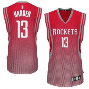 Maillot NBA Authentic James Harden #13 Houston Rockets Resonate Fashion Rouge - Homme