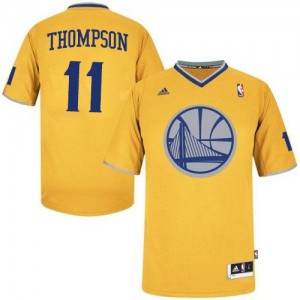 Maillot Swingman Golden State Warriors NBA 2013 Christmas Day Or - #11 Klay Thompson - Homme
