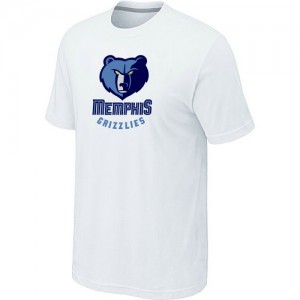 Memphis Grizzlies Big & Tall Blanc Tee-Shirt d'équipe de NBA Peu co?teux - pour Homme
