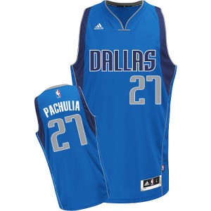Maillot Swingman Dallas Mavericks NBA Road Bleu royal - #27 Zaza Pachulia - Homme