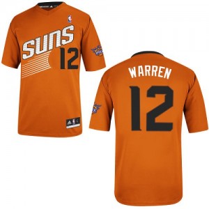Maillot NBA Phoenix Suns #12 T.J. Warren Orange Adidas Swingman Alternate - Homme