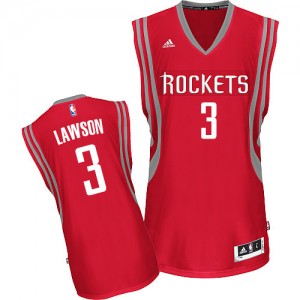 Maillot NBA Houston Rockets #3 Ty Lawson Rouge Adidas Swingman Road - Homme