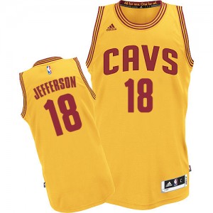 Maillot Adidas Or Alternate Authentic Cleveland Cavaliers - Richard Jefferson #18 - Homme