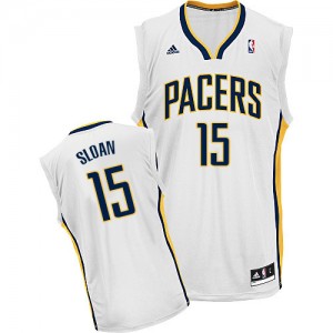 Maillot Swingman Indiana Pacers NBA Home Blanc - #15 Donald Sloan - Homme