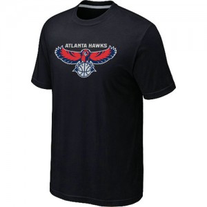 Tee-Shirt NBA Noir Atlanta Hawks Big & Tall Homme