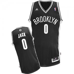 Maillot NBA Noir Jarrett Jack #0 Brooklyn Nets Road Swingman Homme Adidas
