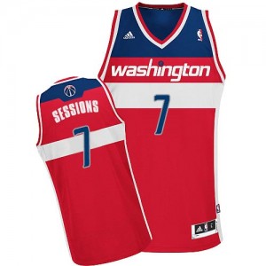 Maillot NBA Swingman Ramon Sessions #7 Washington Wizards Road Rouge - Homme