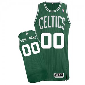 Boston Celtics Personnalisé Adidas Road Vert (No Blanc) Maillot d'équipe de NBA Prix d'usine - Authentic pour Enfants
