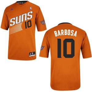 Maillot Adidas Orange Alternate Swingman Phoenix Suns - Leandro Barbosa #10 - Homme