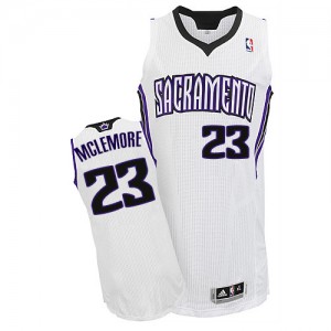 Sacramento Kings #23 Adidas Home Blanc Authentic Maillot d'équipe de NBA sortie magasin - Ben McLemore pour Homme