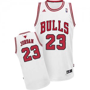 Maillot Adidas Blanc Home Swingman Chicago Bulls - Michael Jordan #23 - Enfants