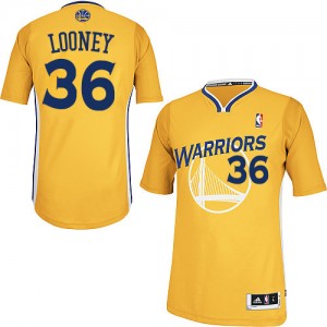 Golden State Warriors Kevon Looney #36 Alternate Authentic Maillot d'équipe de NBA - Or pour Homme