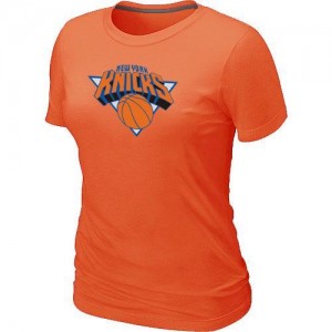 Tee-Shirt Orange Big & Tall New York Knicks - Femme