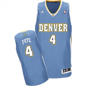 Maillot Swingman Denver Nuggets NBA Road Bleu clair - #4 Randy Foye - Homme