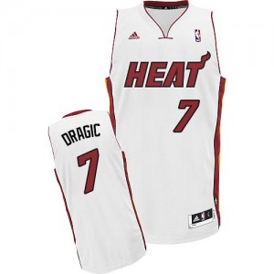 Maillot NBA Swingman Goran Dragic #7 Miami Heat Home Blanc - Homme