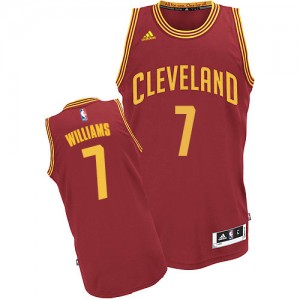 Maillot NBA Cleveland Cavaliers #7 Mo Williams Vin Rouge Adidas Swingman Road - Homme