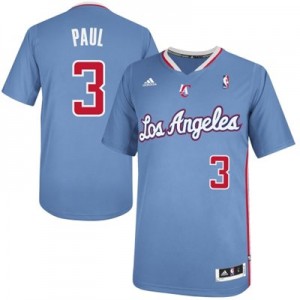 Los Angeles Clippers #3 Adidas Pride Bleu royal Swingman Maillot d'équipe de NBA Vente - Chris Paul pour Homme