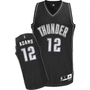 Maillot NBA Authentic Steven Adams #12 Oklahoma City Thunder Blanc - Homme