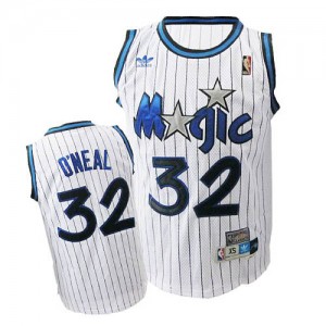 Maillot Swingman Orlando Magic NBA Throwback Blanc - #32 Shaquille O'Neal - Homme