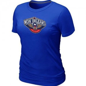 T-shirt principal de logo New Orleans Pelicans NBA Big & Tall Bleu - Femme
