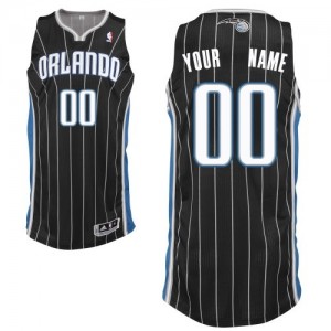 Orlando Magic Personnalisé Adidas Alternate Noir Maillot d'équipe de NBA prix d'usine en ligne - Authentic pour Homme