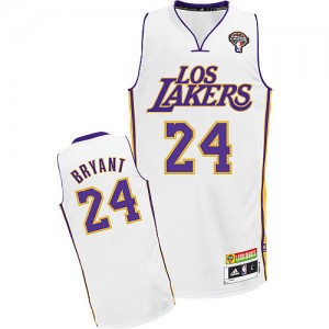 Maillot Authentic Los Angeles Lakers NBA Latin Nights Blanc - #24 Kobe Bryant - Homme