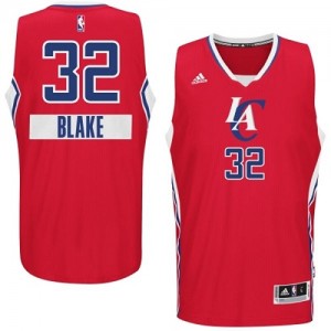 Los Angeles Clippers Blake Griffin #32 2014-15 Christmas Day Swingman Maillot d'équipe de NBA - Rouge pour Homme