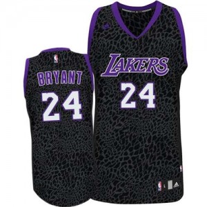 Maillot Adidas Violet Crazy Light Authentic Los Angeles Lakers - Kobe Bryant #24 - Homme