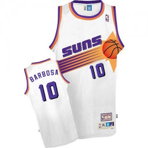 Maillot NBA Authentic Leandro Barbosa #10 Phoenix Suns Throwback Blanc - Homme