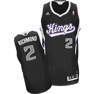 Maillot NBA Swingman Mitch Richmond #2 Sacramento Kings Alternate Noir - Homme