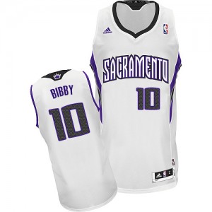 Maillot Swingman Sacramento Kings NBA Home Blanc - #10 Mike Bibby - Homme
