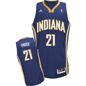 Maillot Swingman Indiana Pacers NBA Road Bleu marin - #21 A.J. Price - Homme