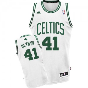 Maillot NBA Swingman Kelly Olynyk #41 Boston Celtics Home Blanc - Homme