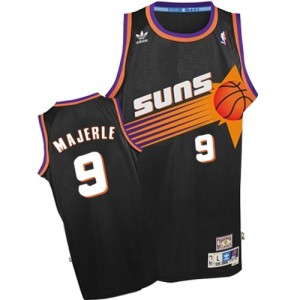 Maillot NBA Noir Dan Majerle #9 Phoenix Suns Throwback Swingman Homme Adidas