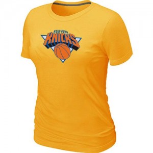 Tee-Shirt Jaune Big & Tall New York Knicks - Femme