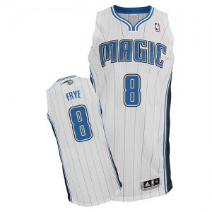 Maillot Authentic Orlando Magic NBA Home Blanc - #8 Channing Frye - Homme