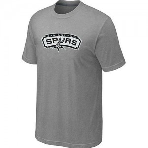 T-shirt principal de logo San Antonio Spurs NBA Big & Tall Gris - Homme