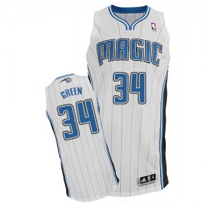 Maillot Authentic Orlando Magic NBA Home Blanc - #34 Willie Green - Homme