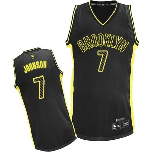Maillot NBA Authentic Joe Johnson #7 Brooklyn Nets Electricity Fashion Noir - Homme