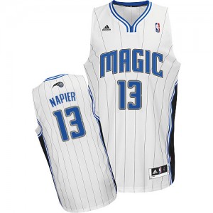 Maillot NBA Swingman Shabazz Napier #13 Orlando Magic Home Blanc - Homme