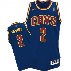 Maillot Swingman Cleveland Cavaliers NBA CavFanatic Bleu marin - #2 Kyrie Irving - Homme