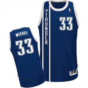 Maillot NBA Swingman Mitch McGary #33 Oklahoma City Thunder Alternate Bleu marin - Homme
