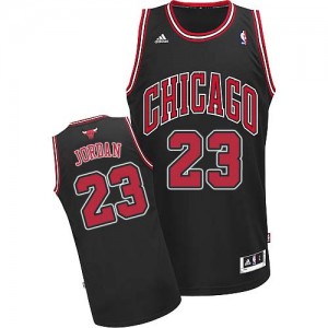 Maillot Swingman Chicago Bulls NBA Alternate Noir - #23 Michael Jordan - Homme