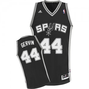 Maillot NBA Swingman George Gervin #44 San Antonio Spurs Road Noir - Homme