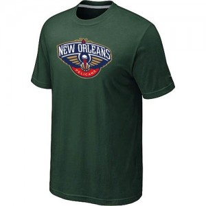 New Orleans Pelicans Big & Tall Tee-Shirt d'équipe de NBA - Vert foncé pour Homme