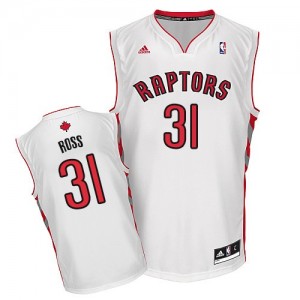 Toronto Raptors Terrence Ross #31 Home Swingman Maillot d'équipe de NBA - Blanc pour Homme